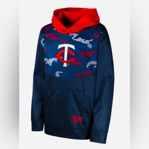 Minnesota Twins Kids Youth Pullover‎ Hoodie M